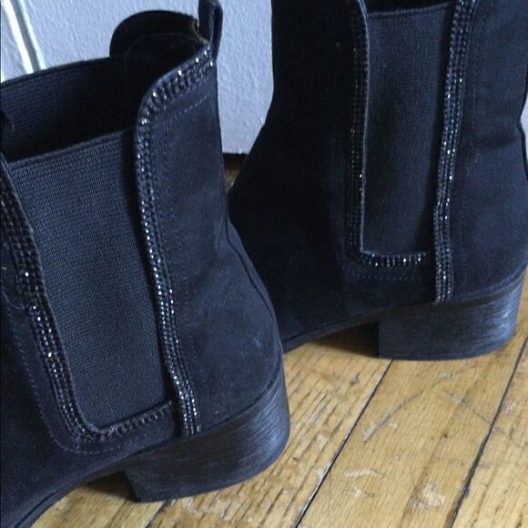 Kenneth Cole reaction 7.5 ankle boots black bling - Picture 8 of 11